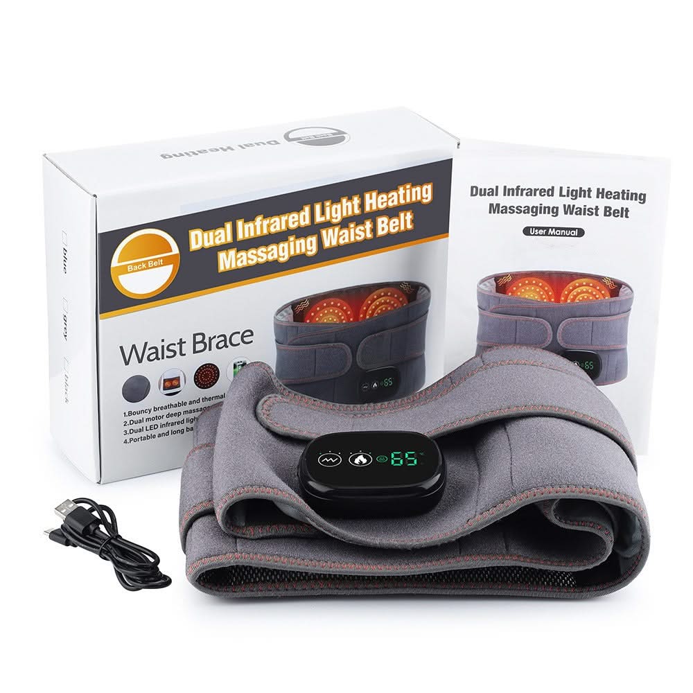 Bienelia™ Masajeador lumbar con calor para aliviar el dolor de espalda