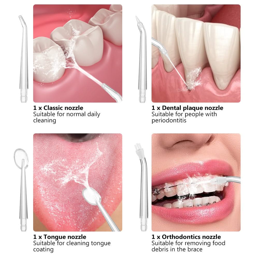 Bienelia™ Irrigador dental portátil de 220 ml