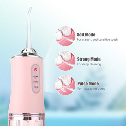 Bienelia™ Irrigador dental portátil de 220 ml