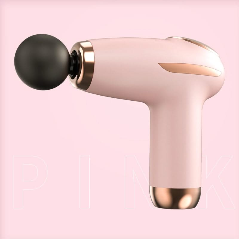 Bienelia™ Minipistola de masaje de tejido profundo – 6 velocidades, silenciosa y portátil