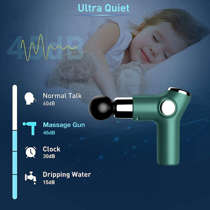 Bienelia™ Mini pistola de masaje para aliviar el dolor muscular
