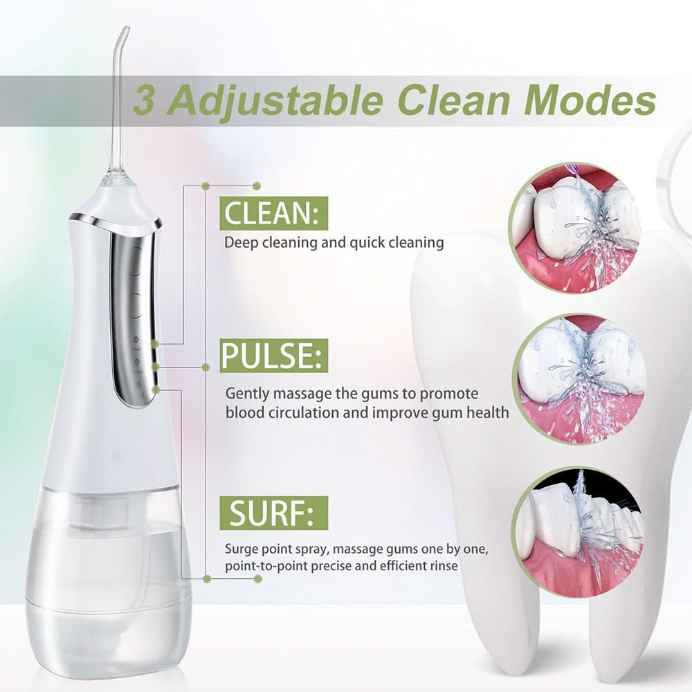 Bienelia™ Irrigador dental portátil de 350 ml