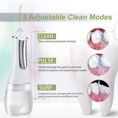 Bienelia™ Irrigador dental portátil de 350 ml