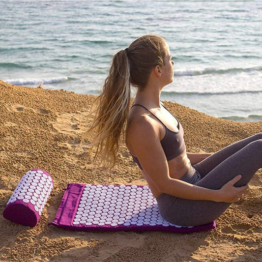Bienelia™ Conjunto de esterilla y almohada de acupresión