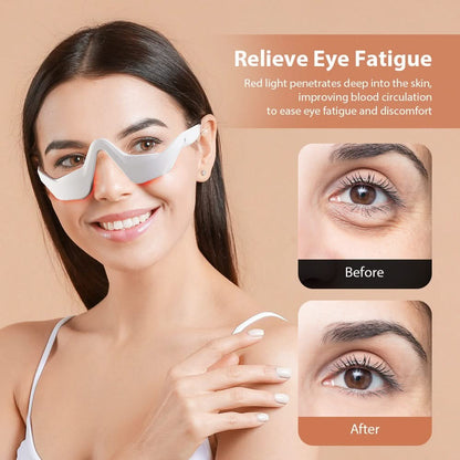 Bienelia™ Masajeador ocular de microcorriente y luz roja