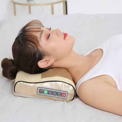 Masajeador cervical shiatsu para aliviar el dolor