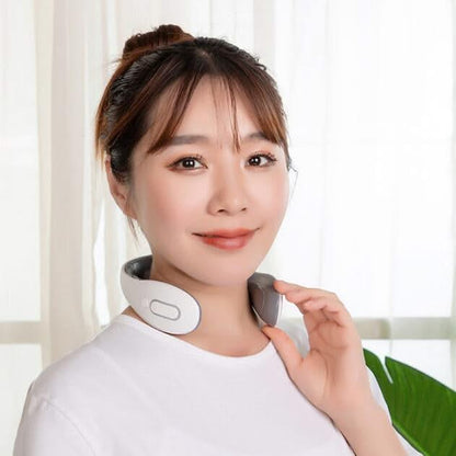 Bienelia™ Masajeador cervical TENS con calor
