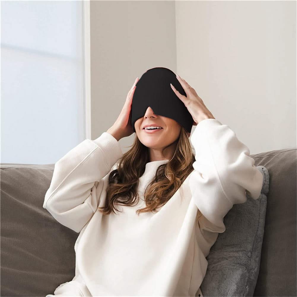 Bienelia™ Gorro de gel para aliviar migrañas y dolores de cabeza