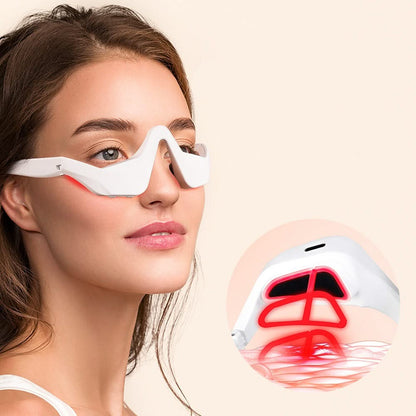 Bienelia™ Masajeador ocular de microcorriente y luz roja