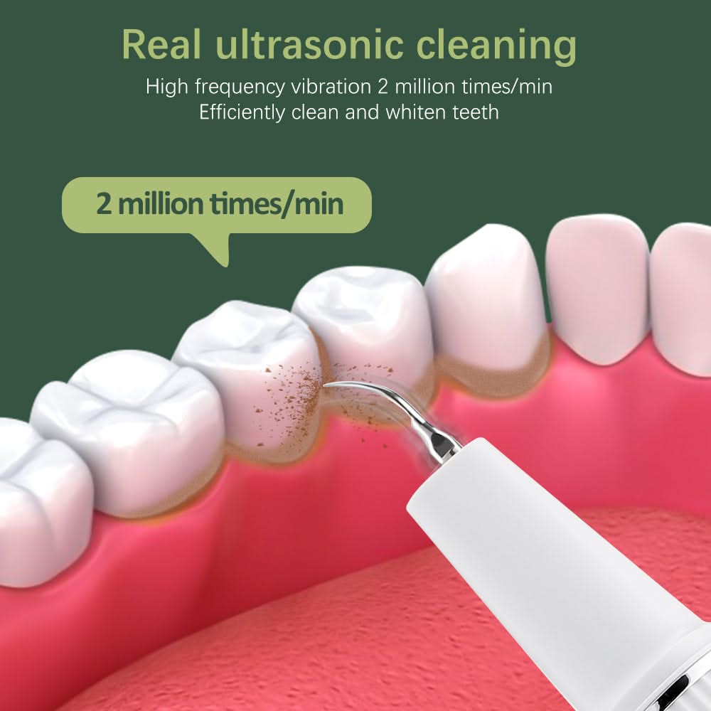 Bienelia™ Limpiador dental ultrasónico con cámara
