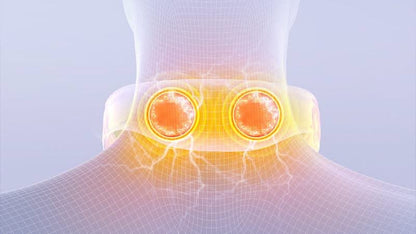 Bienelia™ Masajeador cervical EMS portátil con calor
