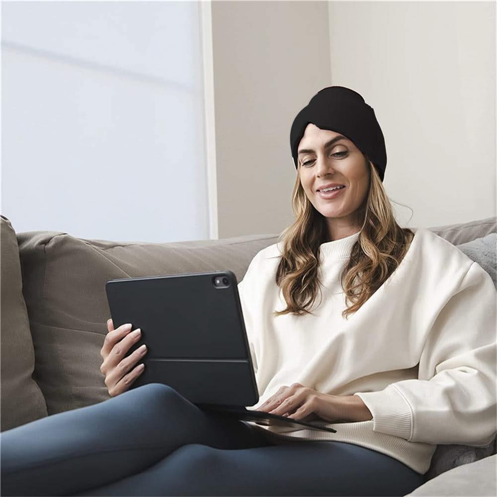 Bienelia™ Gorro de gel para aliviar migrañas y dolores de cabeza