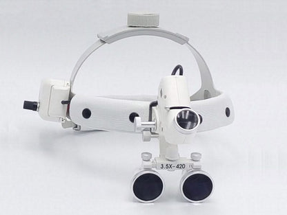 Bienelia™ Conjunto profesional de casco con lupa dental