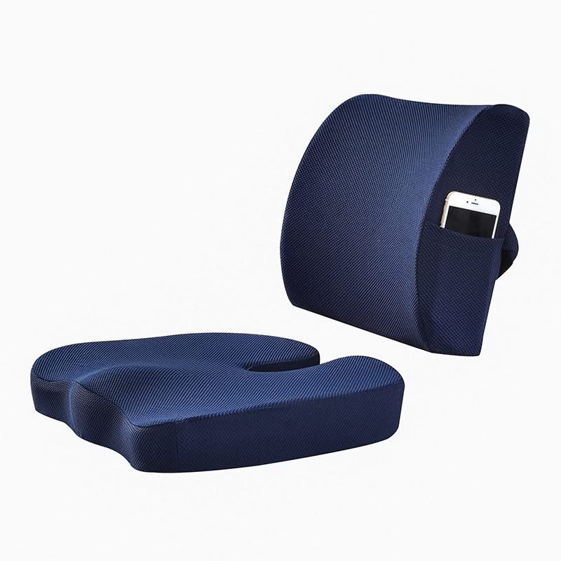 Bienelia™ Set ergonómico de cojines para espalda y asiento
