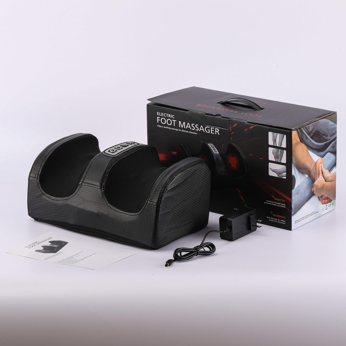 Bienelia™ Masajeador de pies Shiatsu con amasamiento