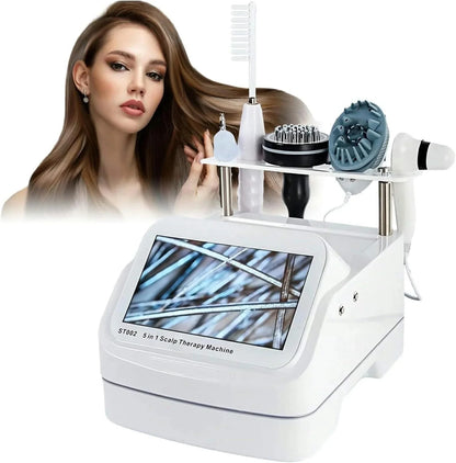 Máquina profesional 5 en 1 para terapia del cuero cabelludo