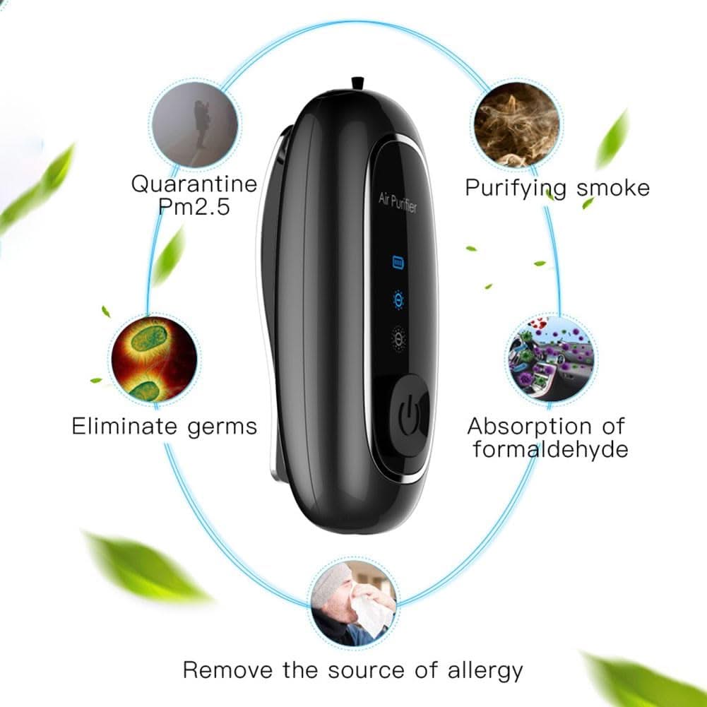 Bienelia™ Purificador de aire iónico portátil