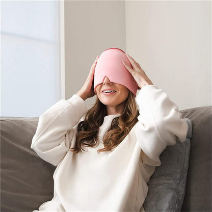 Bienelia™ Gorro de gel para aliviar migrañas y dolores de cabeza