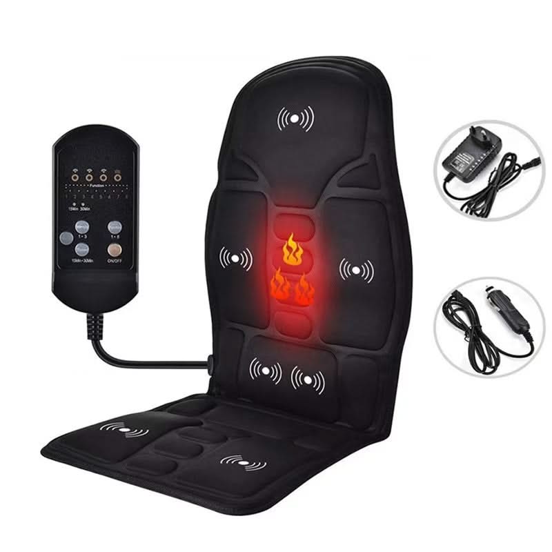 Bienelia™ Cojín masajeador térmico para espalda y asiento