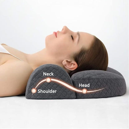 Bienelia™ Almohada cervical ortopédica de espuma viscoelástica