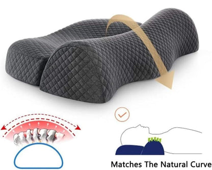 Bienelia™ Almohada cervical ortopédica de espuma viscoelástica