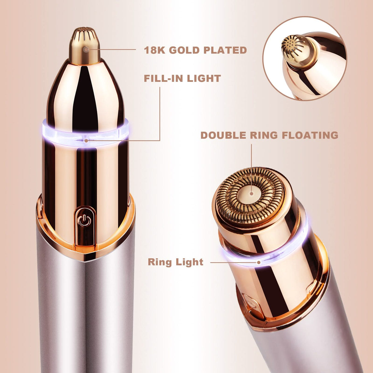 Bienelia™ Depilador facial 2 en 1