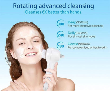Bienelia™ Limpiador facial sónico 3 en 1