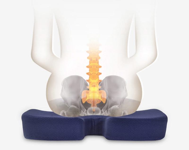 Bienelia™ Set ergonómico de cojines para espalda y asiento