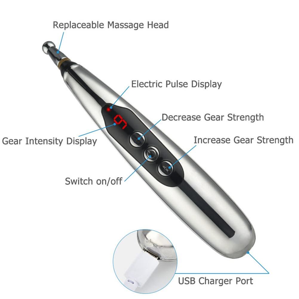 Bienelia™ Lápiz recargable de masaje de puntos de acupuntura