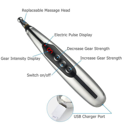 Bienelia™ Lápiz recargable de masaje de puntos de acupuntura