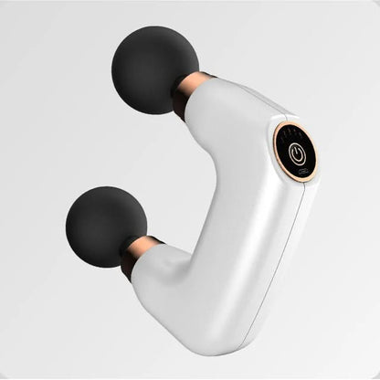 Bienelia™ Pistola de masaje de percusión con doble cabezal