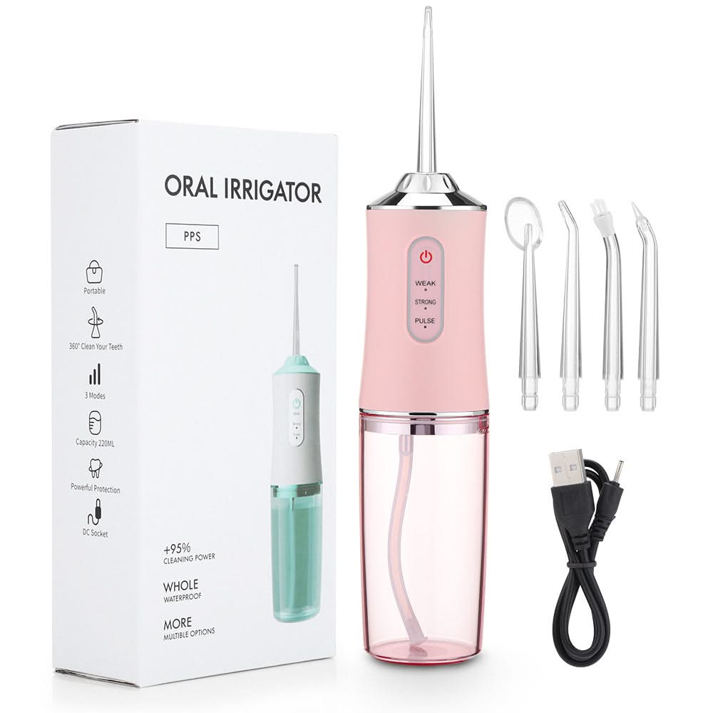 Bienelia™ Irrigador dental portátil de 220 ml