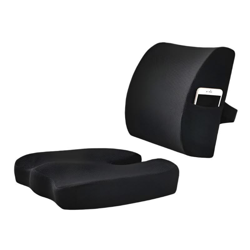 Bienelia™ Set ergonómico de cojines para espalda y asiento