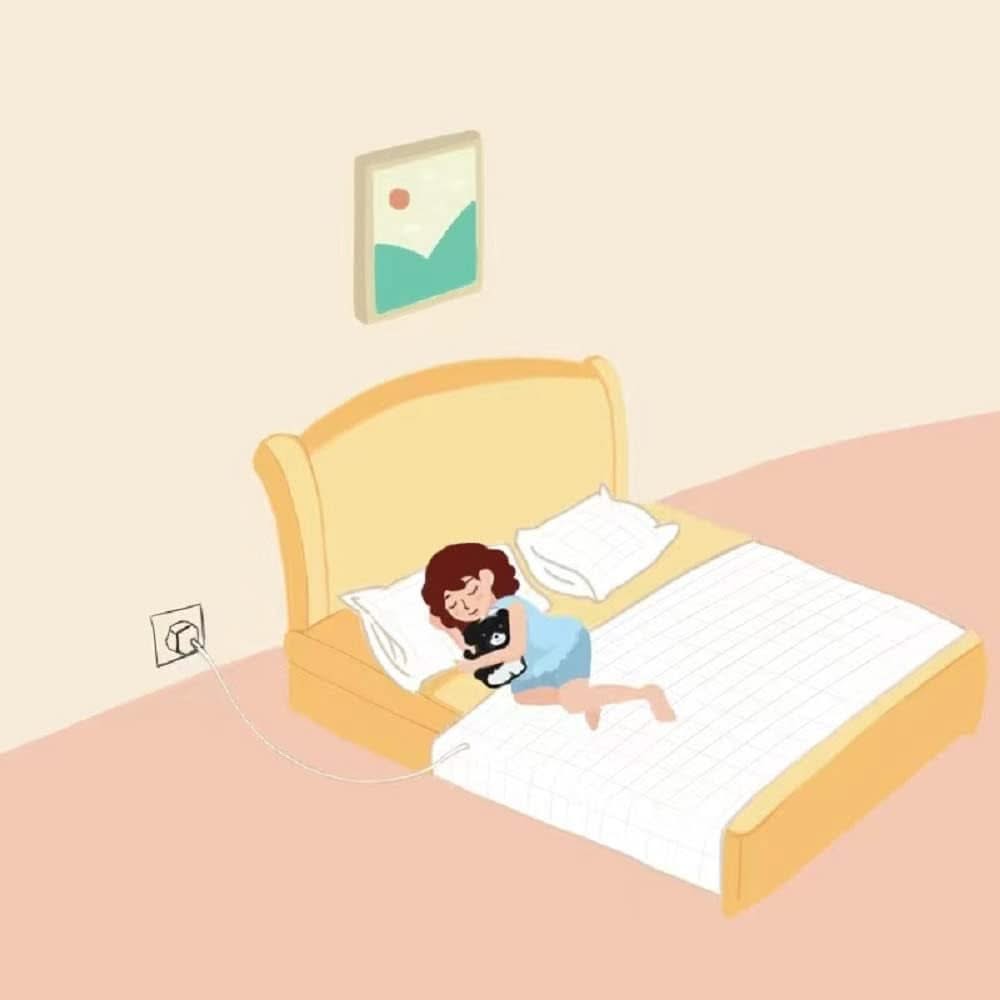 Bienelia™ Funda de almohada de conexión a tierra