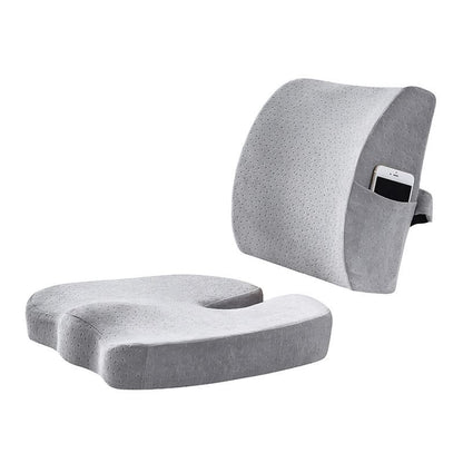 Bienelia™ Set ergonómico de cojines para espalda y asiento