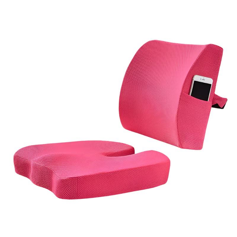Bienelia™ Set ergonómico de cojines para espalda y asiento