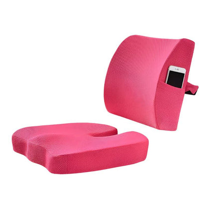 Bienelia™ Set ergonómico de cojines para espalda y asiento