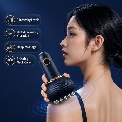 Bienelia™ Masajeador eléctrico gua sha para cuello, hombros y espalda