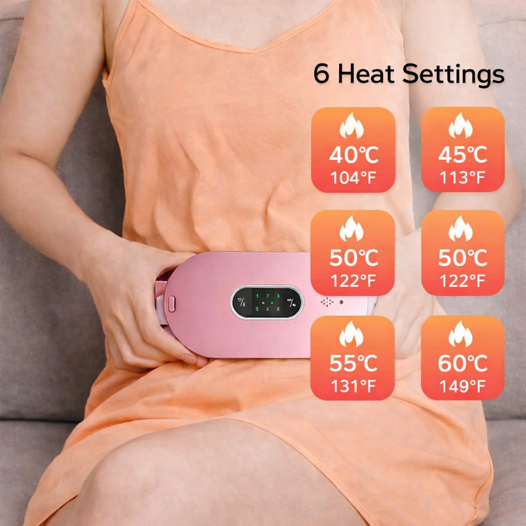 Bienelia™ Masajeador térmico para aliviar los calambres de la menopausia