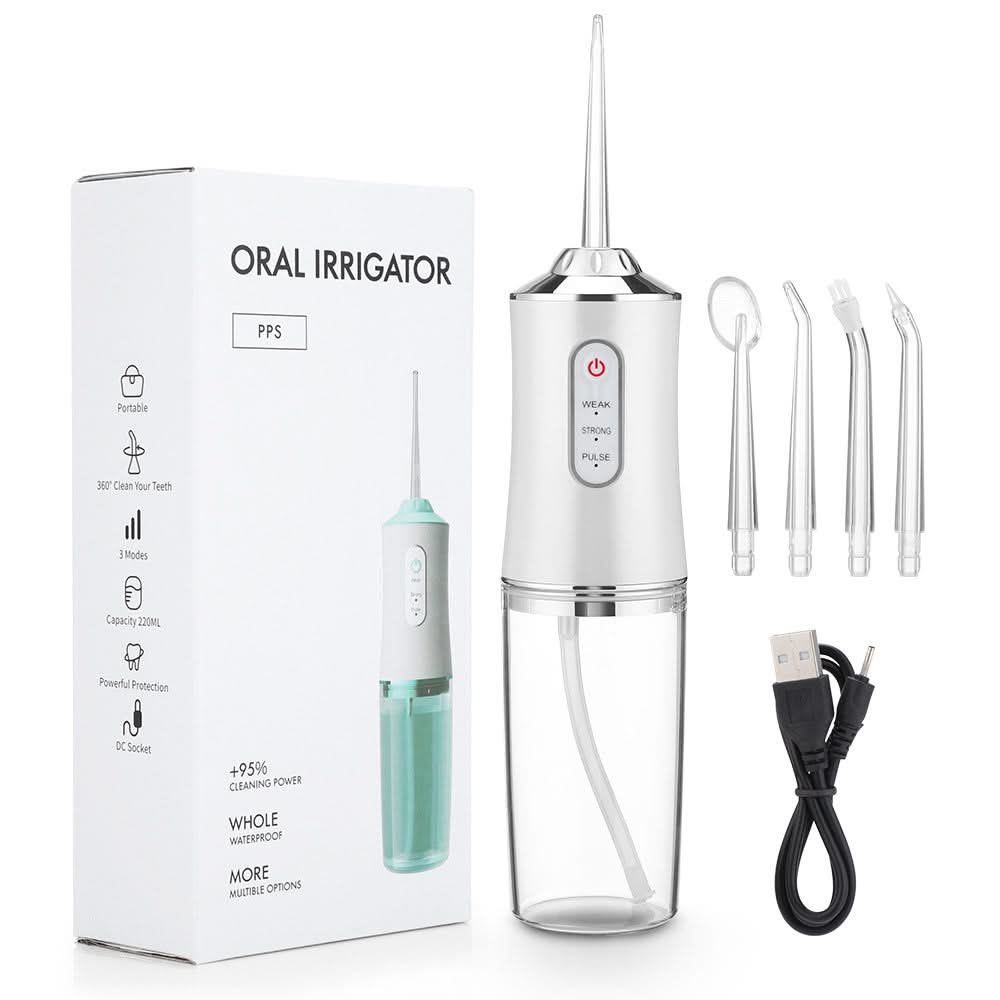 Bienelia™ Irrigador dental portátil de 220 ml
