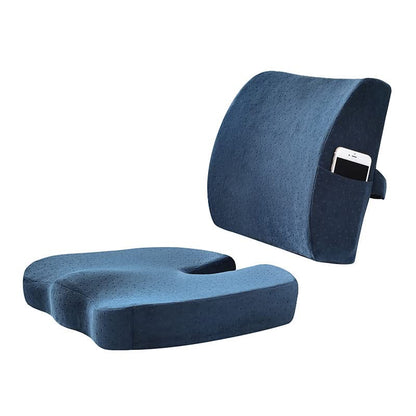Bienelia™ Set ergonómico de cojines para espalda y asiento