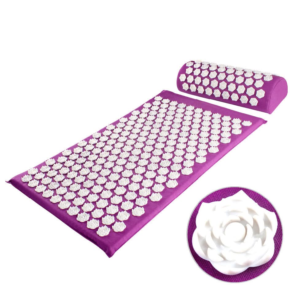 Bienelia™ Conjunto de esterilla y almohada de acupresión
