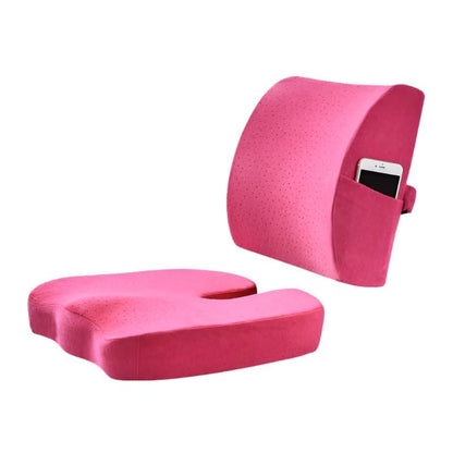Bienelia™ Set ergonómico de cojines para espalda y asiento