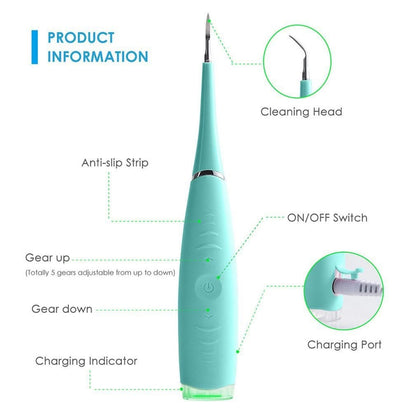 Bienelia™ Eliminador ultrasónico de placa dental