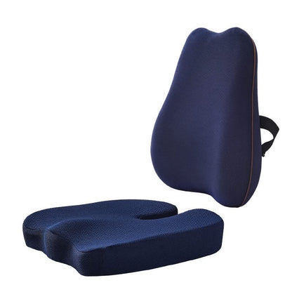 Bienelia™ Set ergonómico de cojines lumbar y de asiento