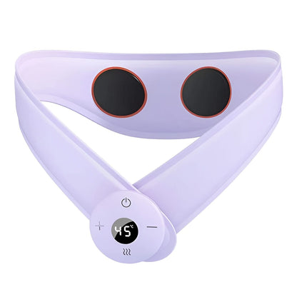 Bienelia™ Masajeador cervical EMS portátil con calor