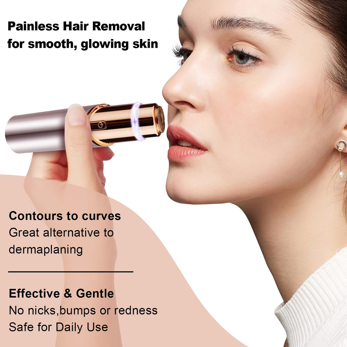 Bienelia™ Depilador facial 2 en 1