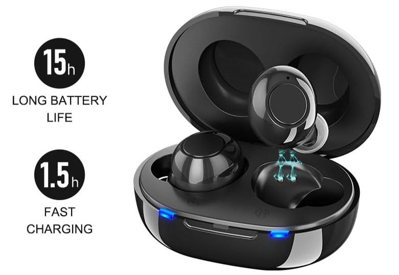 Bienelia™ Audífonos recargables de diseño moderno