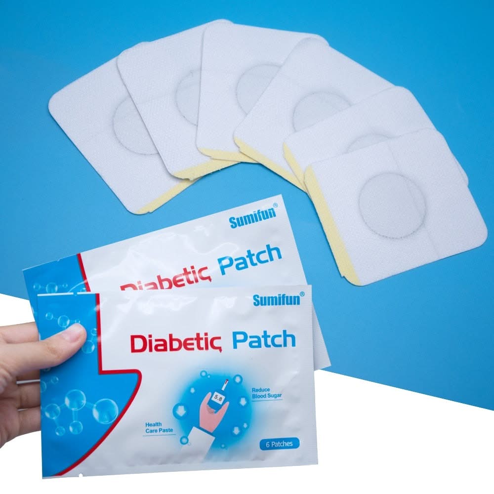 Parche herbal natural para la diabetes