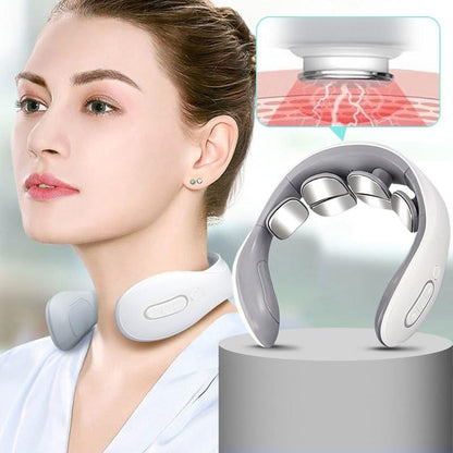 Bienelia™ Masajeador cervical TENS con calor
